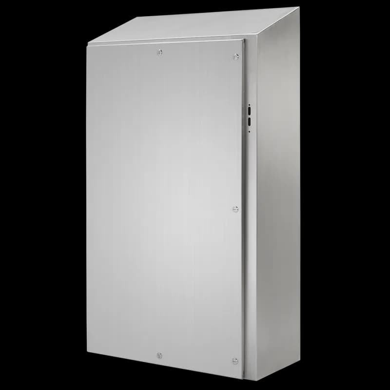 nVent WS48HS3716SS - WaterShed Wallmount Disconnect Enclosure Type 4X, 48x37x16, Brushed, SS304