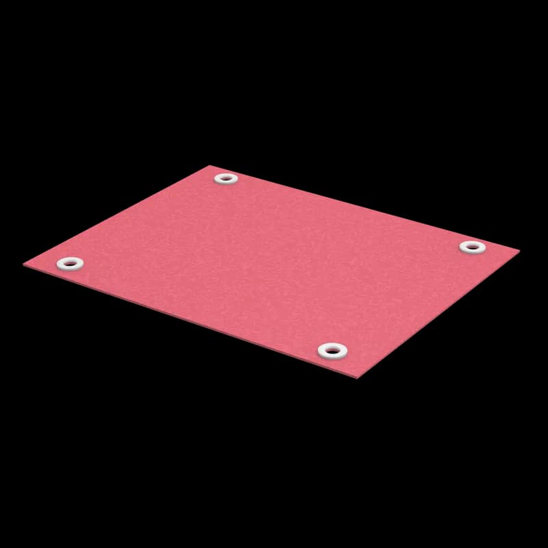Electrical Isolation Kit, Red, Fiberglass