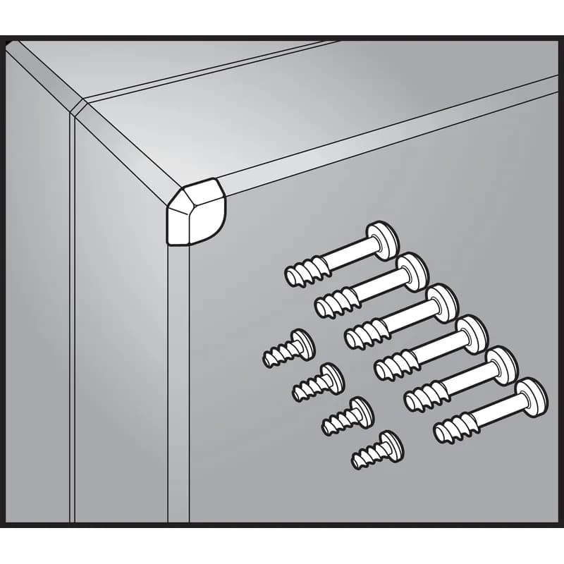 QLine D Hardware Kit, fits QLine D, 10, 15, 30mm