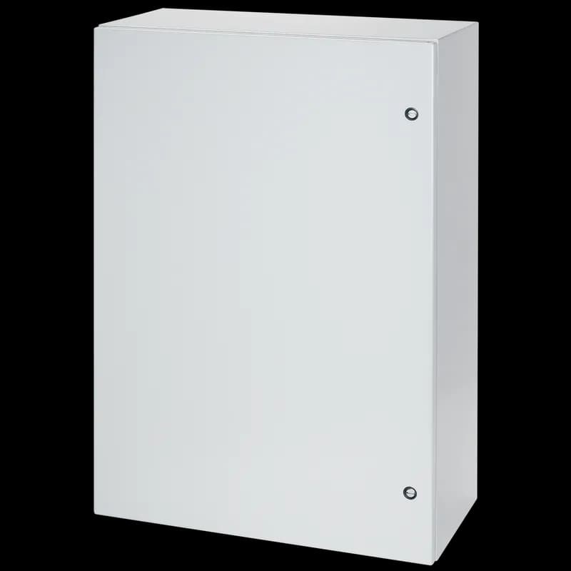 Concept Single-Door Enclosure, 12.00x12.00x6.00, Lt Gray, Steel