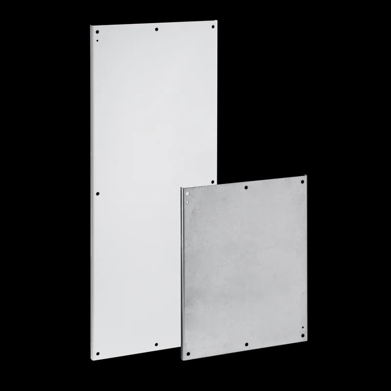 Panel for Free-Stand with Mounting Channel Full-Length, fits 90x24, White, Steel