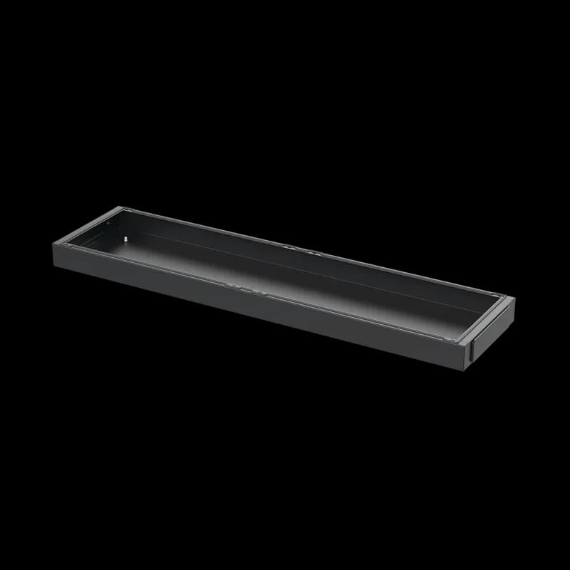 ProLine-DD Modular 100-mm Solid Base, fits 1800x500mm, Black, Steel