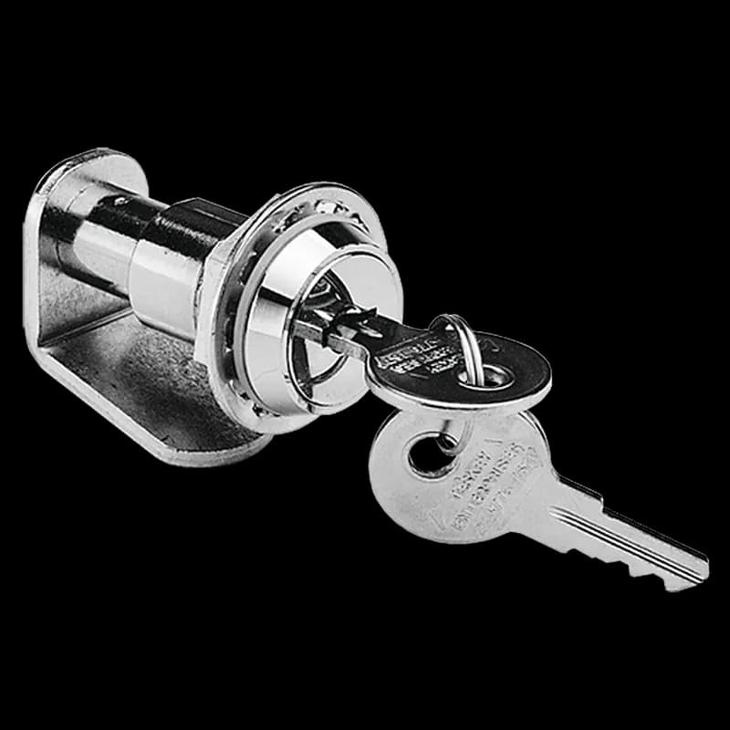 Lock Kit for Clamp Cover Junction Box, Chrome Plated, Steel