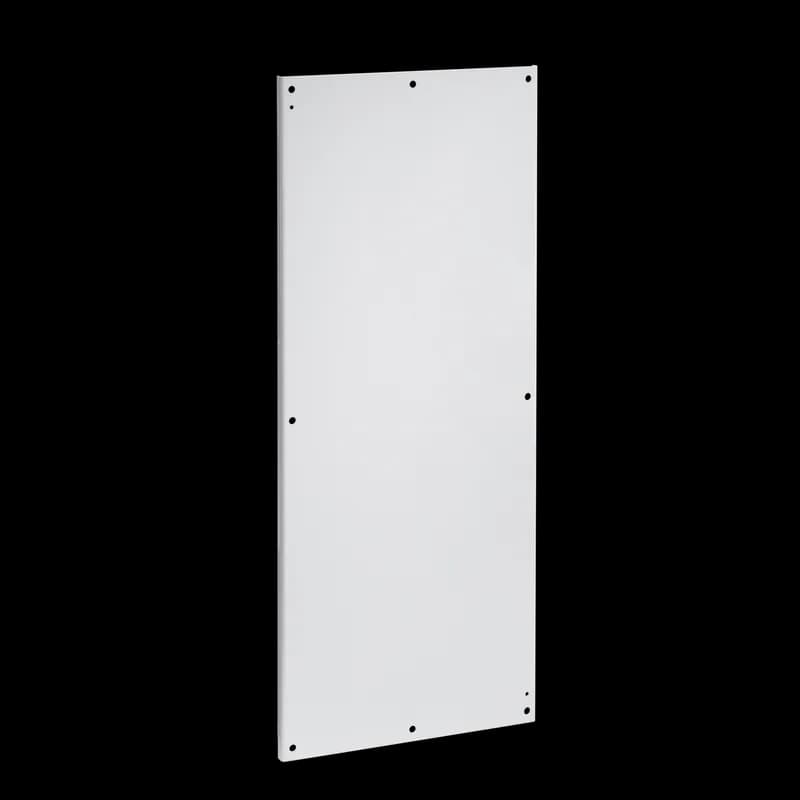 Panel for Free-Stand with Mounting Channel Full-Length, fits 72x60, White, Steel