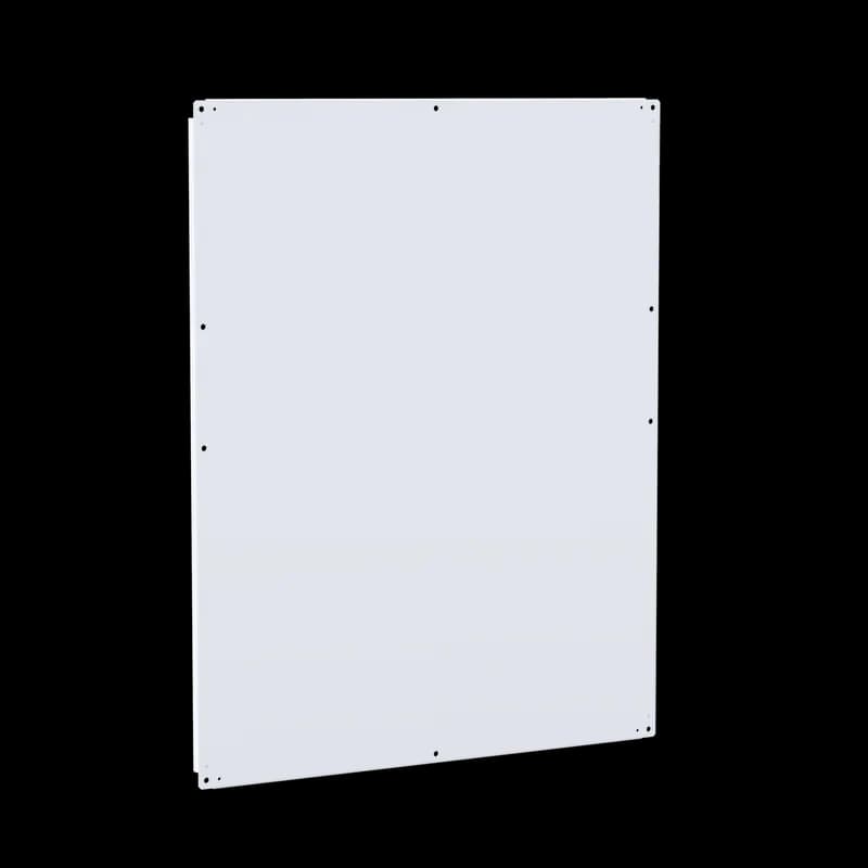 Panel for Free-Stand with Mounting Stud, fits 72x66 2-Bay, White, Steel