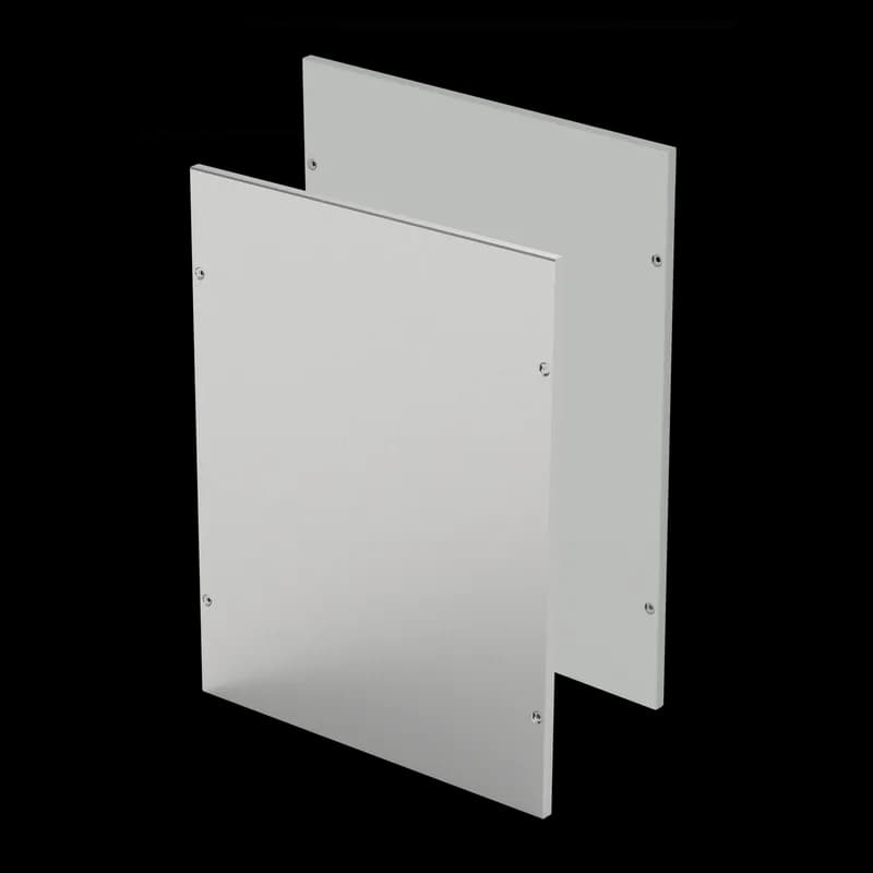 nVent PCS86SS - PROLINE-SY Cover for Lower Front PC/SY, fits 600mm, Brushed, SS304