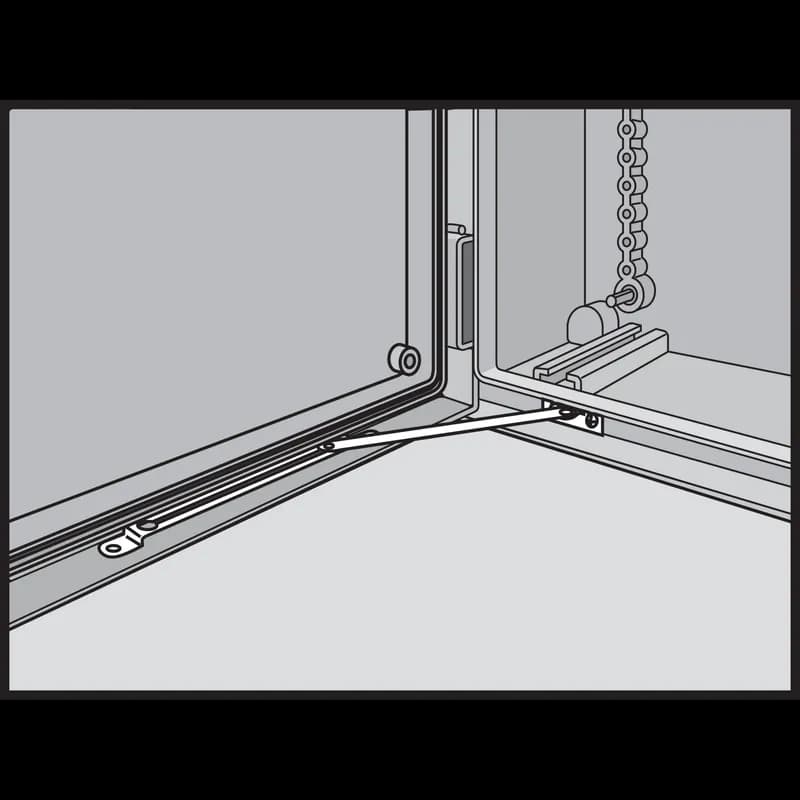 Ultrx Door Stop Kit, fits Ultrx, SS Type 304