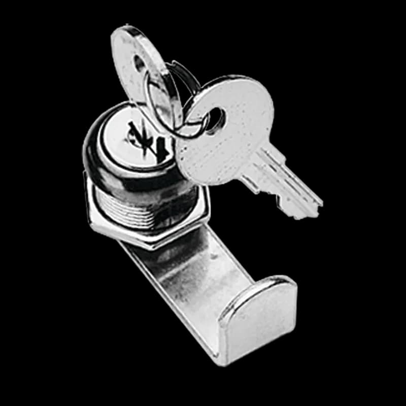 Latch Kit for Type 1 Enclosure and Hinged-Cover Pull Box, Keyed, Plated, Steel