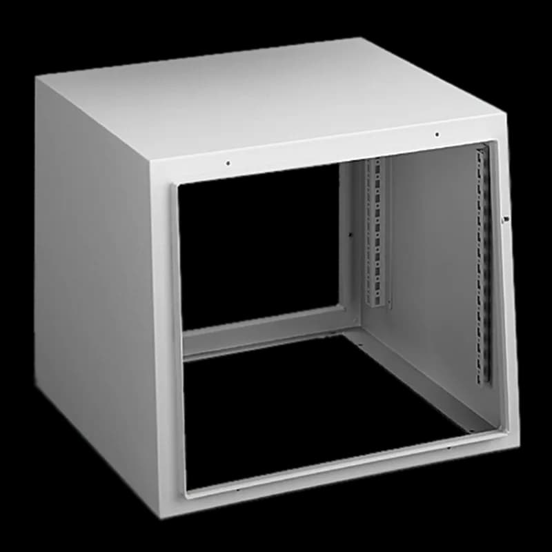 ProLine Sloped-Front HMI Enclosure Type 12, 700x800x600mm, Lt Gray, Steel