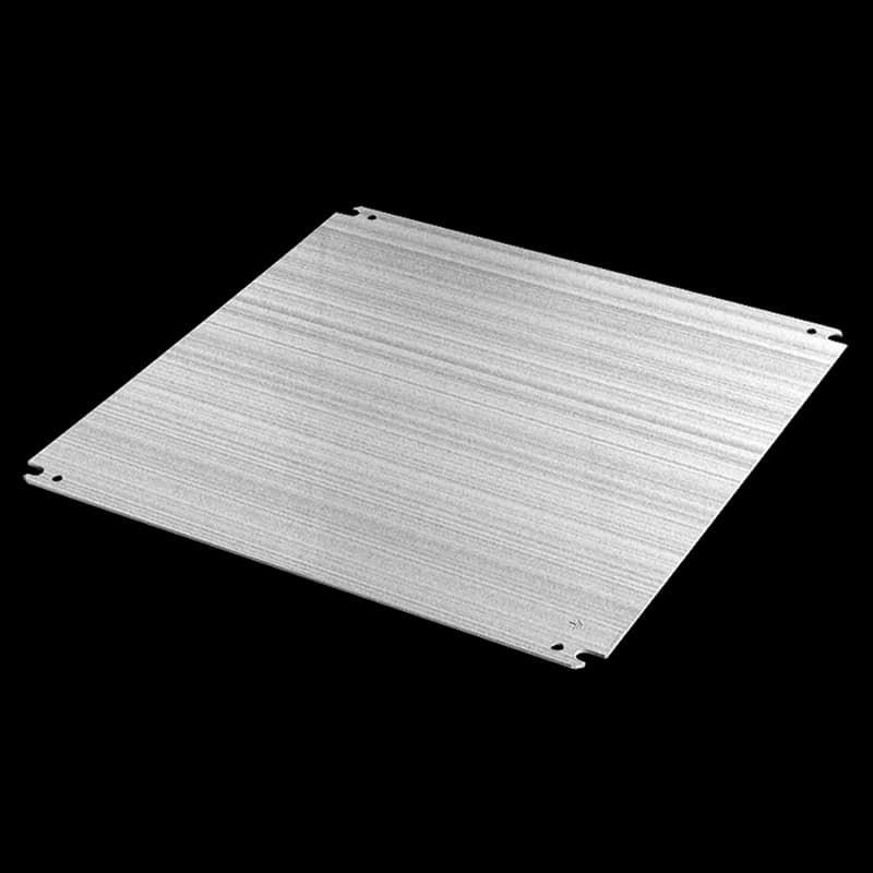 nVent EP10060AL - ComLine Mounting Panel, fits 1000x600mm, Mill, Aluminum