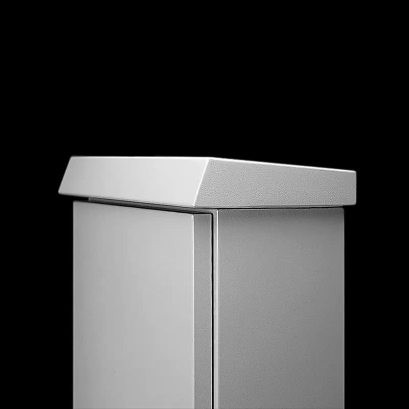 Solar Shield Top, fits 400x150mm, Gray, Aluminum