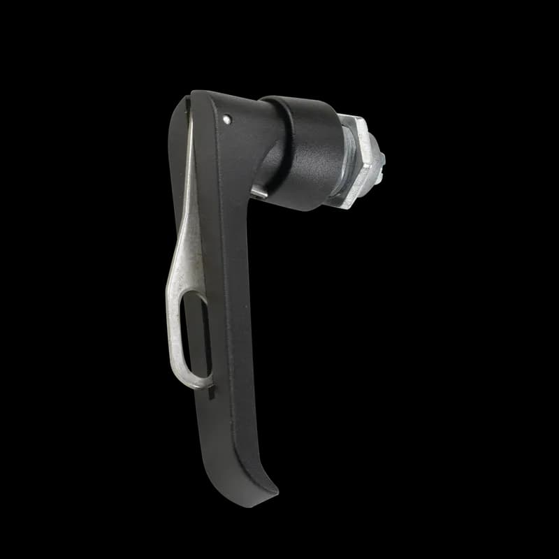 nVent ELHP - ComLine Handle Padlocking L-Handle, Black, Steel