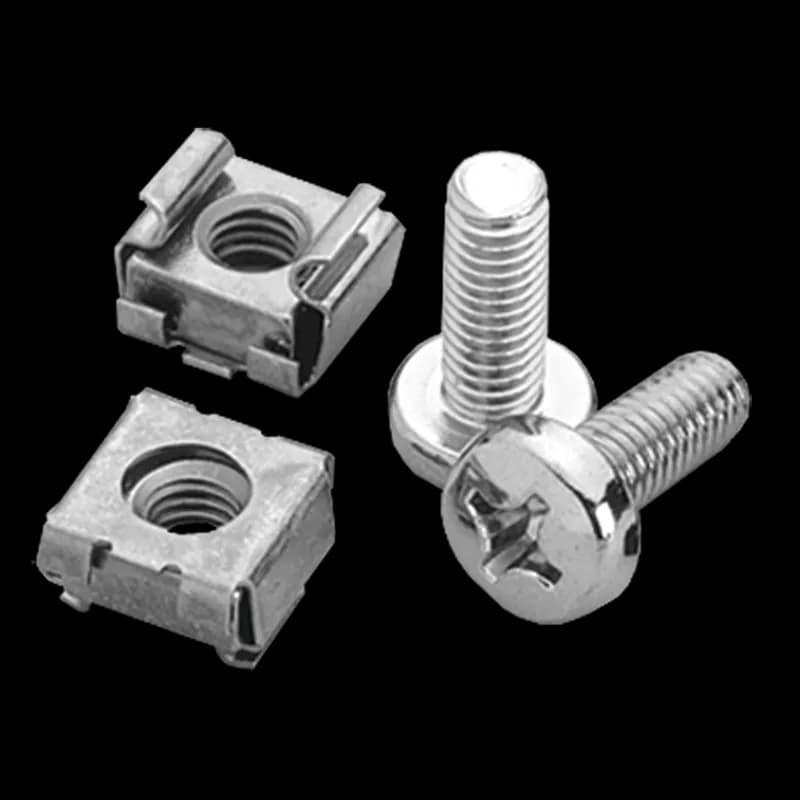 Lock Inserts Slotted Screw, Tumble, Stainless Steel 304