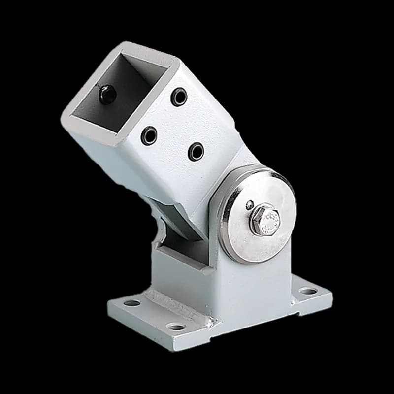 Compact Series 4 Wall Joint, fits 80x80mm, Lt Gray, Steel