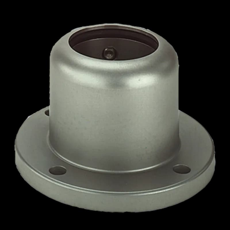 CS480 Base Bracket/Wall Flange, fits 48.3mm Tube, Brushed, SS304