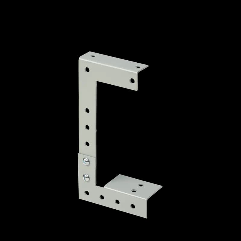 Drop and Bracket Hangers, fits 12.00x12.00, Gray, Steel