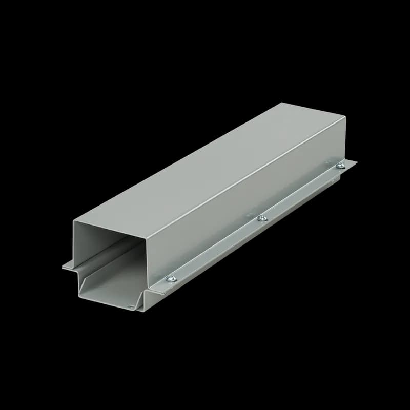 Telescope Fitting, 4.00x4.00, Gray, Steel