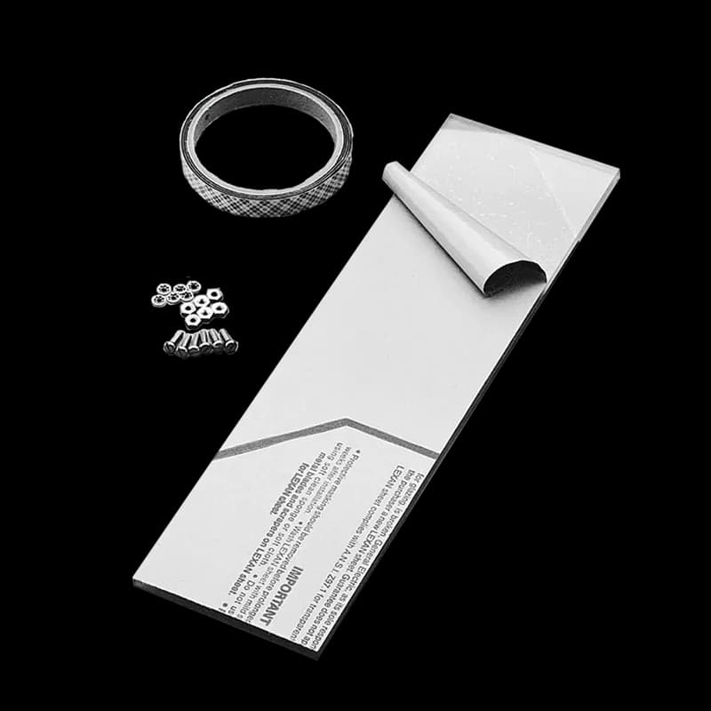 Frameless Window Kit, 13.88x3.88, Polycarbonate