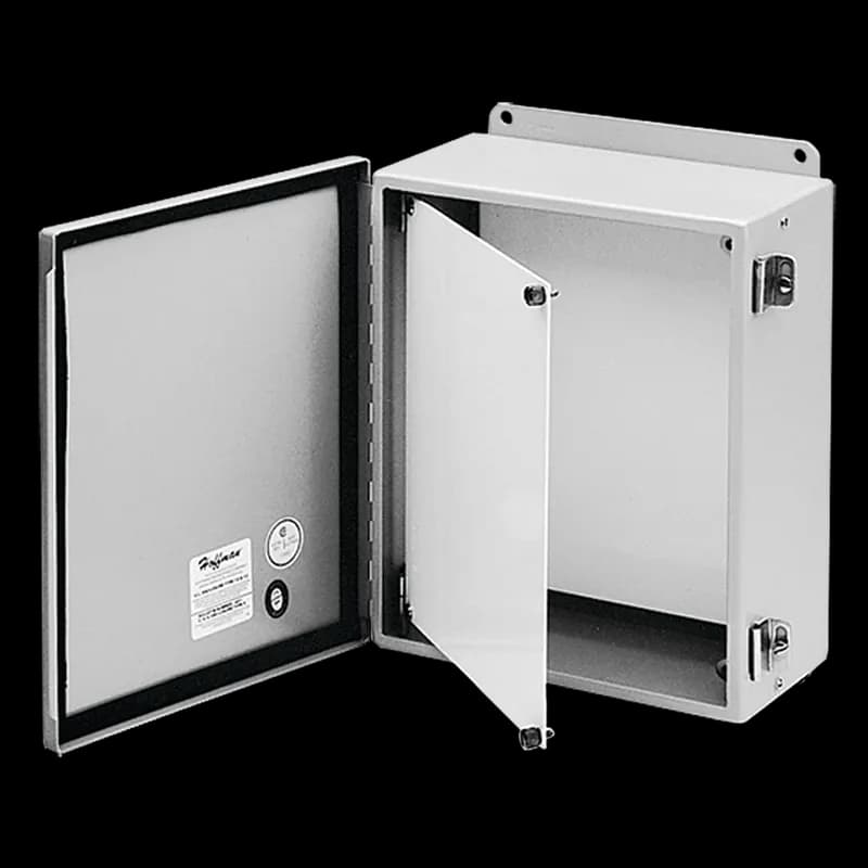 Swing-Out Panel Kit for Junction Box, 1.50x1.48x1.27, Zinc Plated, Steel