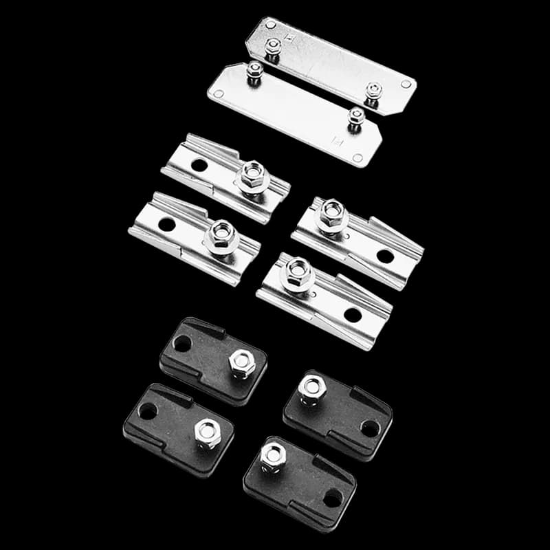 nVent CMTGFT - Mounting Bracket Kit, 3.06x1.34x.60, Black, Fiberglass