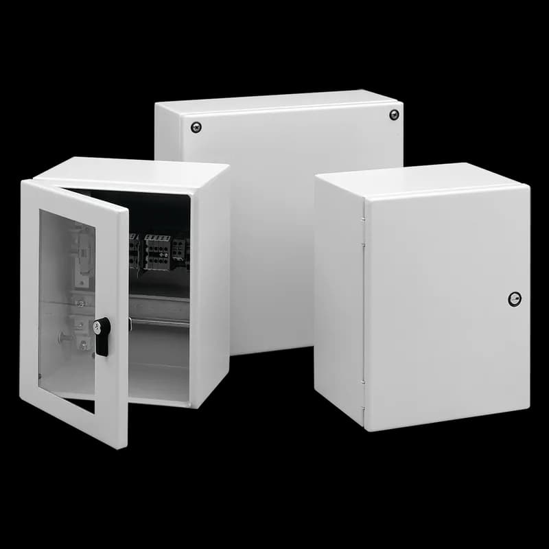 nVent LSC353020 - InLine Enclosure Screw Cover Type 4, 350x300x200mm, Light Gray, Mild Steel