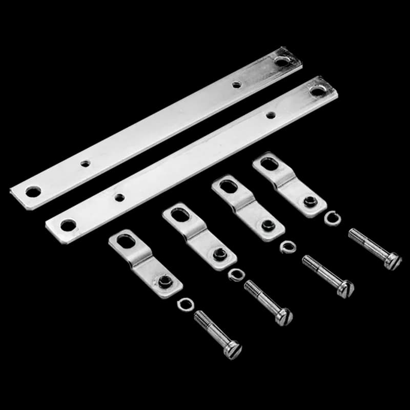 Compact Series Mounting Bracket Kits, fits W= 230mm, Plated, Steel
