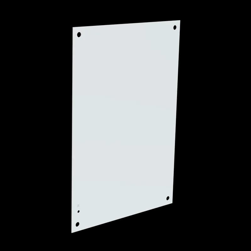 Panel for Medium Enclosure Type 1, fits 24x24, White, Steel