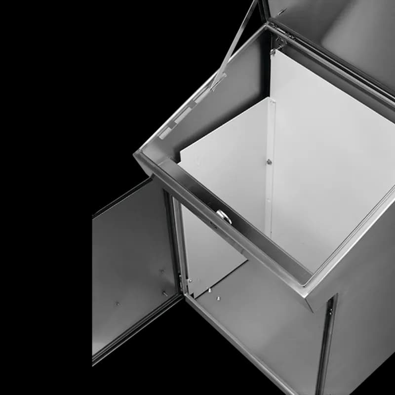 nVent CPC4823 - Side Panel for Concept Console, fits A=48 and C=18, White, Steel