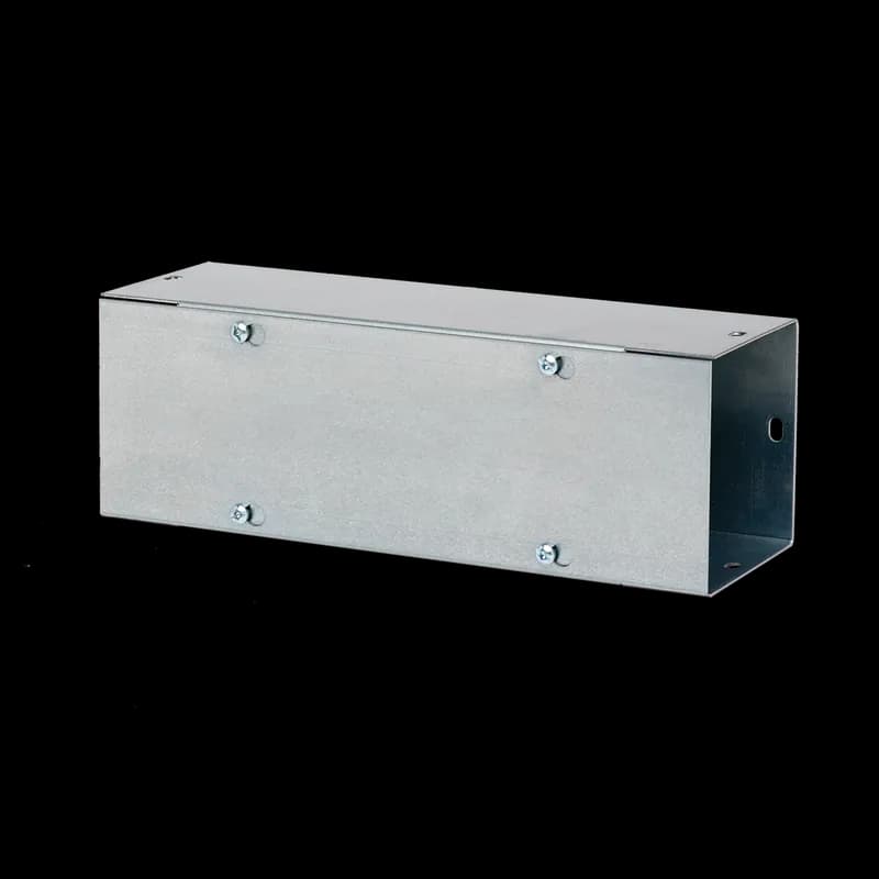 nVent F1212T112GV - Straight Section Layin Flat Cover Type 1 no KOs, 12x12x12, Galvanized, Steel