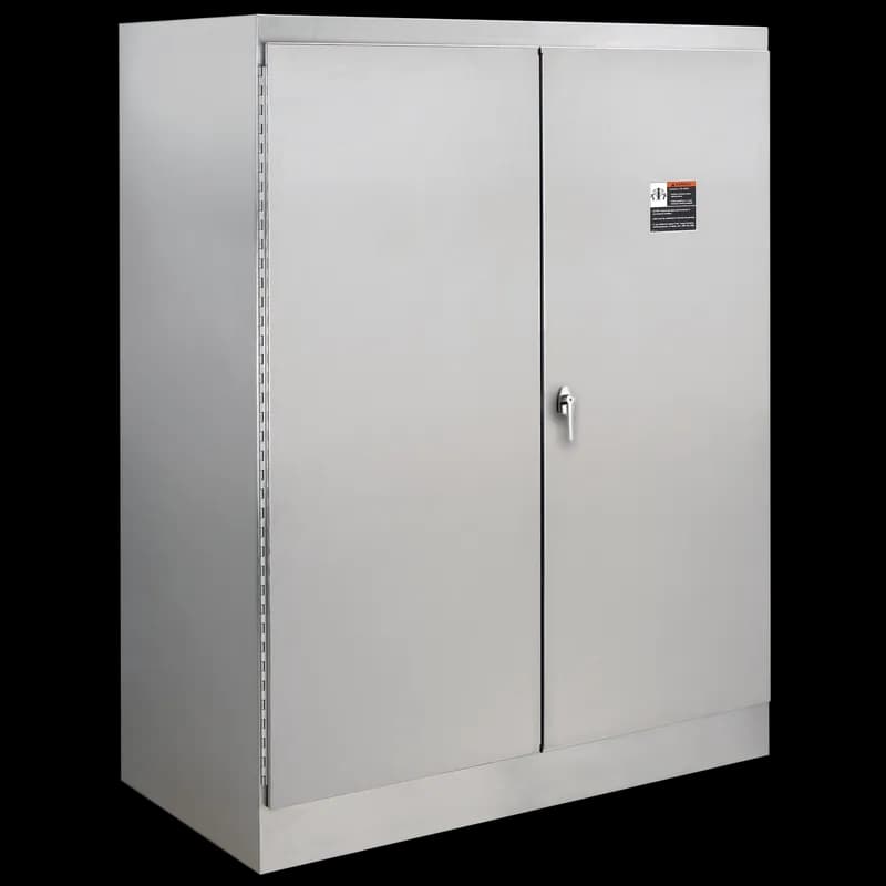 Freestand Type 12 2 Door Single Access, 90x72x36, Brushed, SS304