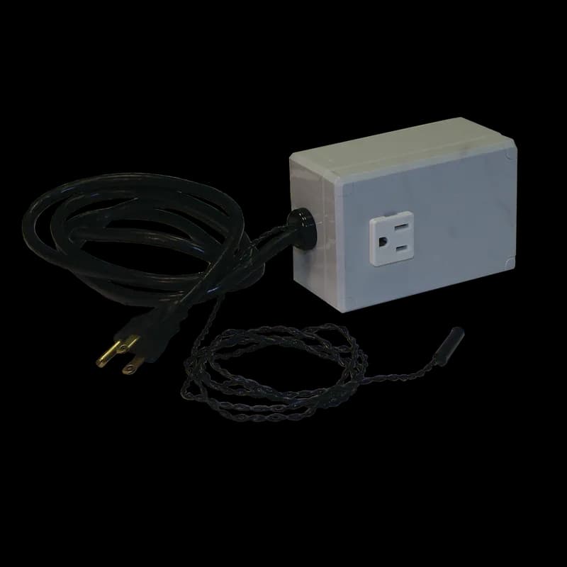 Panel-Mount Fan Speed Controls, 120V 50/60Hz, Gray, Polycarbonate