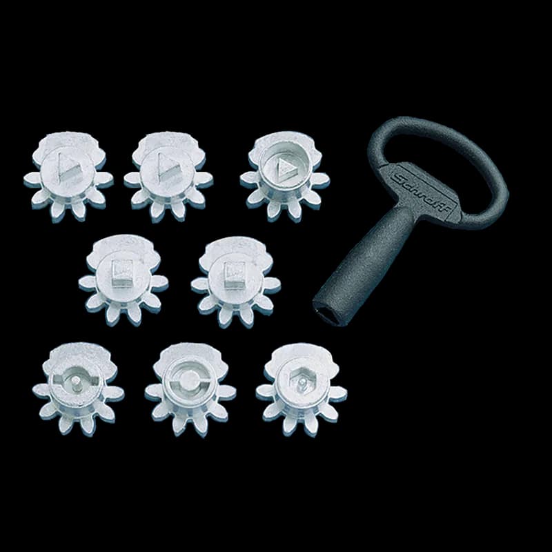 ProLine Flush Bezel Key Insert, 8-mm Square