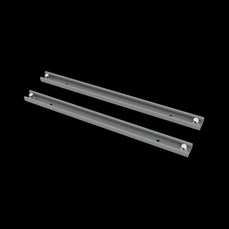 Strut Wall-Mounting Kit D-Box, Lt Gray, Steel