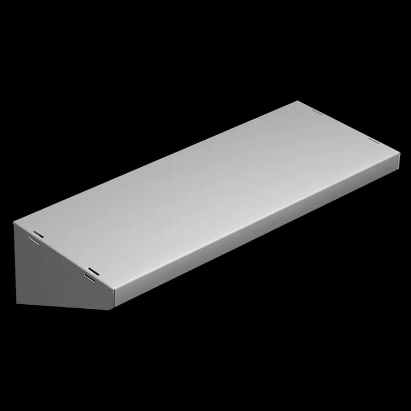 nVent DBSHELF8 - Shelf D-Box, 24.00x8.00, Lt Gray, Steel