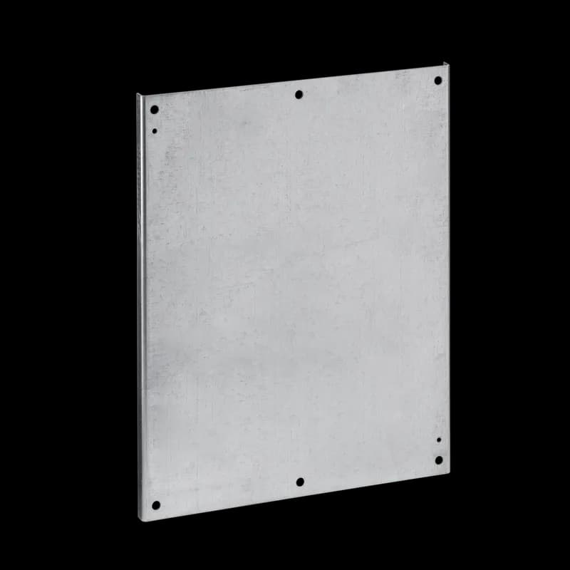 Panel for Free-Stand with Mounting Channel, Half-Length, fits 90x72, Steel