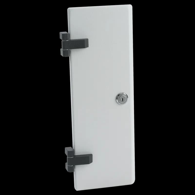 Drive Access Door for Concept HMI Enclosure, 13.15x4.61x0.56, Lt Gray, Steel