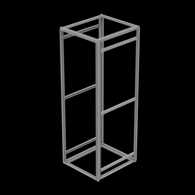 nVent PFD2078G - ProLine V/D Server Cabinet Frame, 2000x700x800mm, Gray, Steel