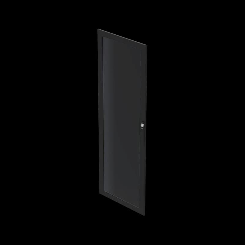 ProLine V/D Server Cabinet Door Window, fits 2000x700mm, Black, Steel
