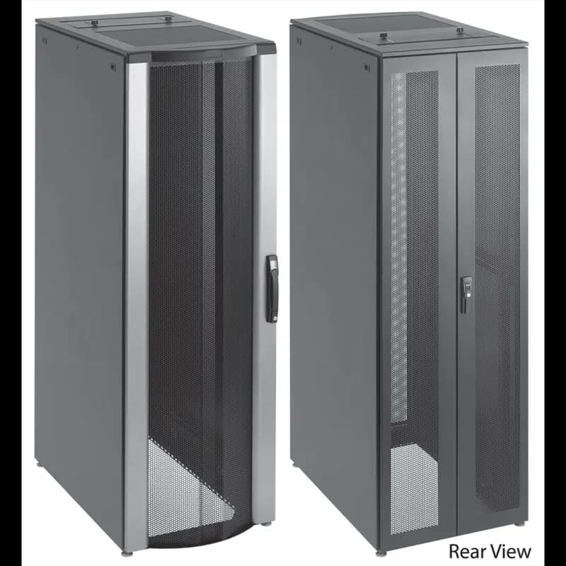 nVent PSCPC20612BNS - ProLine FloTek PC Server Cabinet no Sides, 2000x600x1200mm, Black, Steel