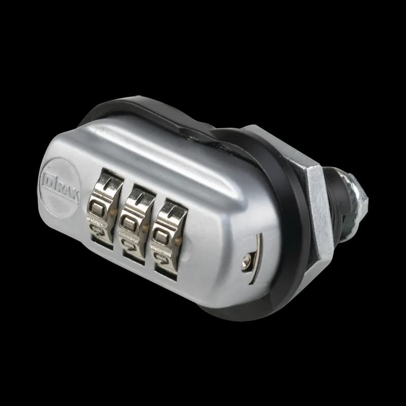 nVent PTLCMB3B - Combination Lock 3-Digit, Zinc Die Cast, Steel