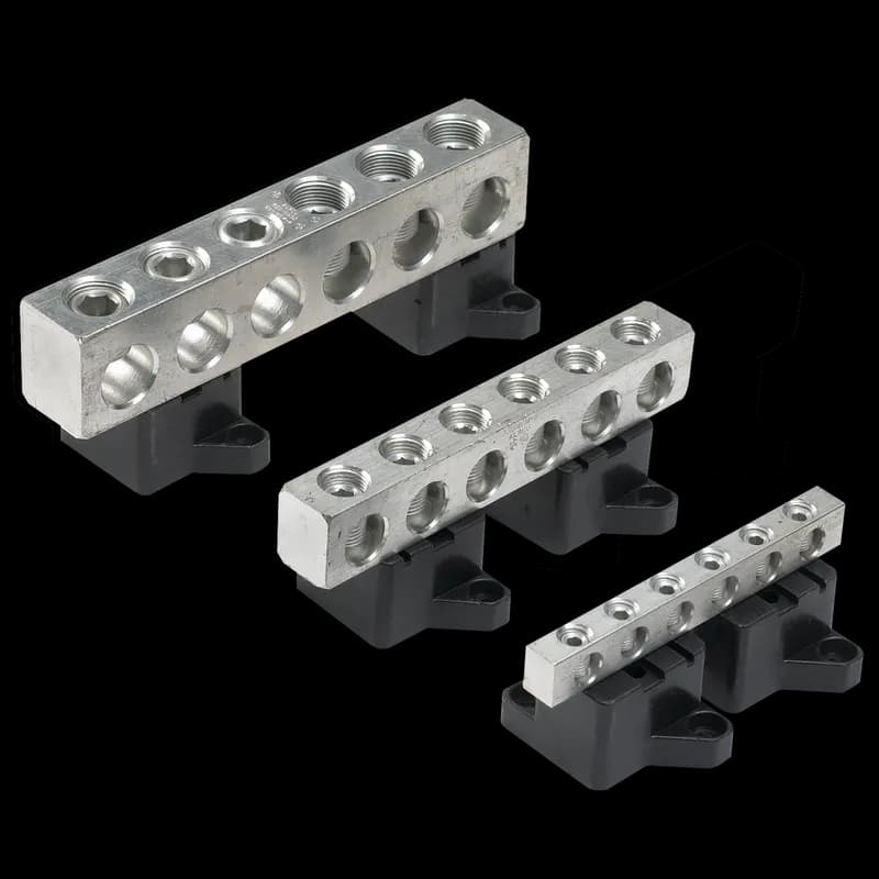 Lug Assembly, Wire Range (6) #14-2/0, Tinned, Aluminum