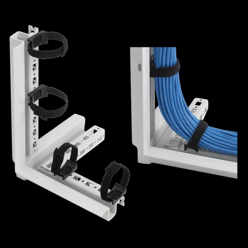 Frame Tie-Down Bracket, Black, Plastic