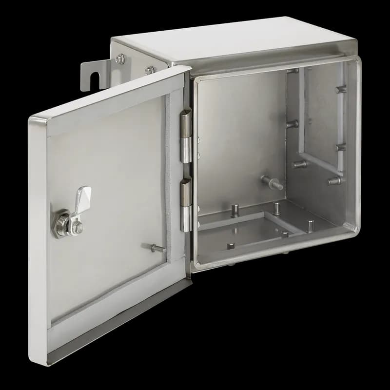 nVent ATEX303020SS61 - ZonEx ATEX- and IECEx-Certified Type 4X 1 GP, 306x306x205mm, Brushed, SS 316
