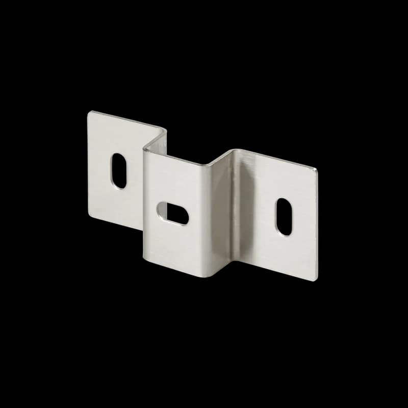 Hanger Bracket CleanTray, 4.00x4.00, Brushed, SS304