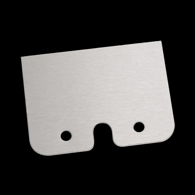 Cable Exit Cover CleanTray, fits 4x4 and 6x6, Brushed, SS304