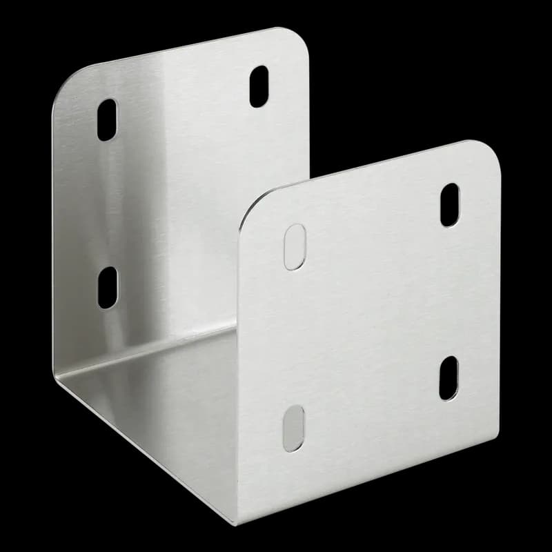 nVent CT22UCSS - U-Connector CleanTray, 2.00x2.00, Brushed, SS304