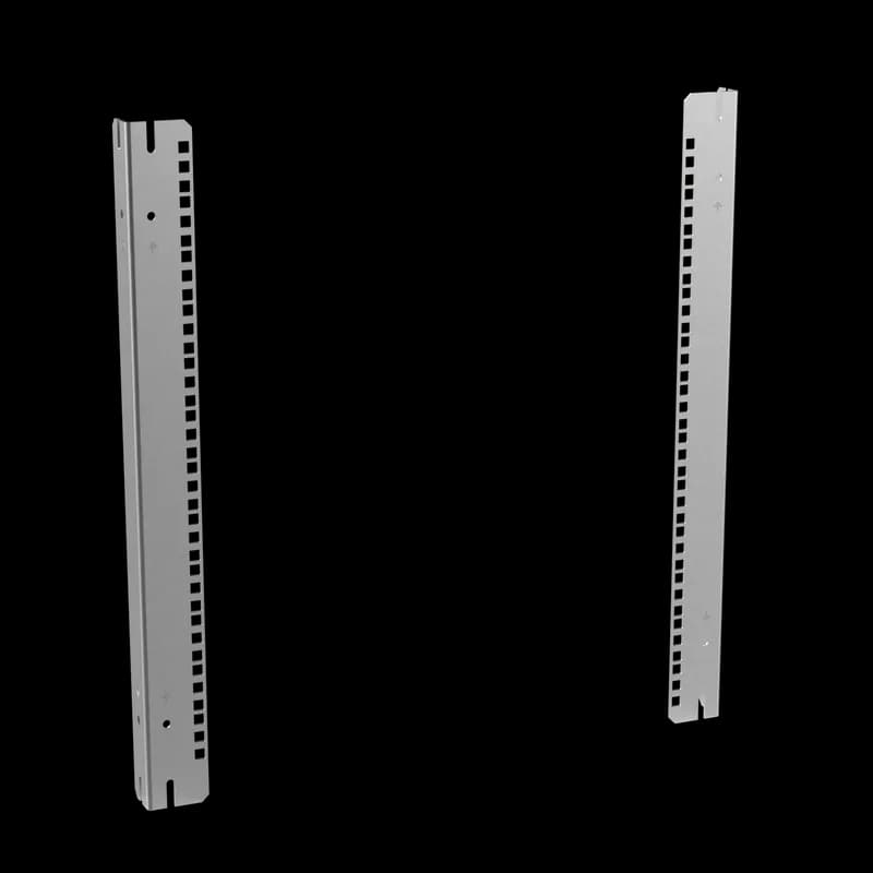nVent ERA196S - ComLine Rack Angles 12U, fits 600x600mm, Plated, Steel