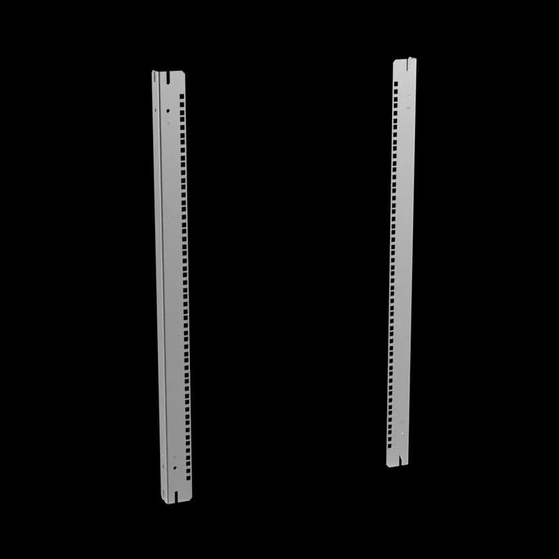 ComLine Rack Angles 18U, fits 900x600mm, Plated, Steel