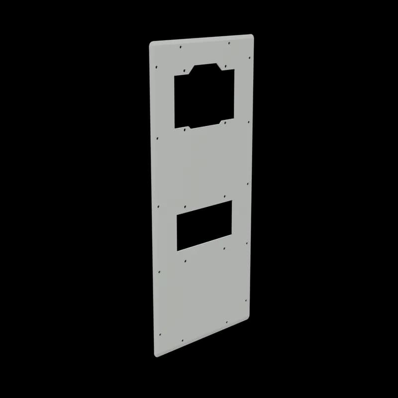 ComLine OSP Gland Plate HX XR29, 838x381mm, Gray, Aluminum