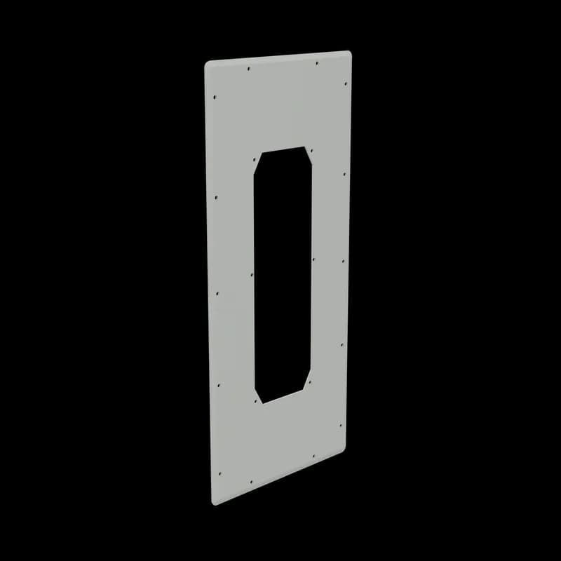 nVent EGPHX20 - ComLine OSP Gland Plate HX XR20, 838x381mm, Gray, Aluminum